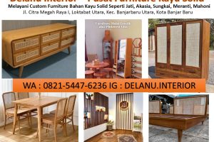 Delanu Interior Jual Dipan Kayu Jati di Banjarbaru