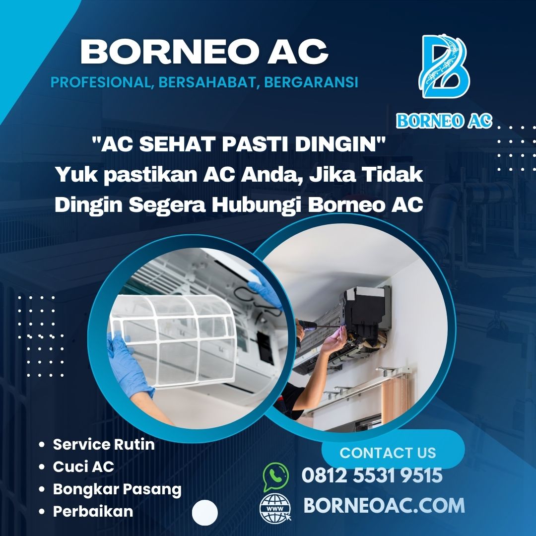 Jasa Cuci AC di Palangkaraya WA 0812 5531 9515