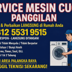 SERVICE MESIN CUCI PALANGKARAYA